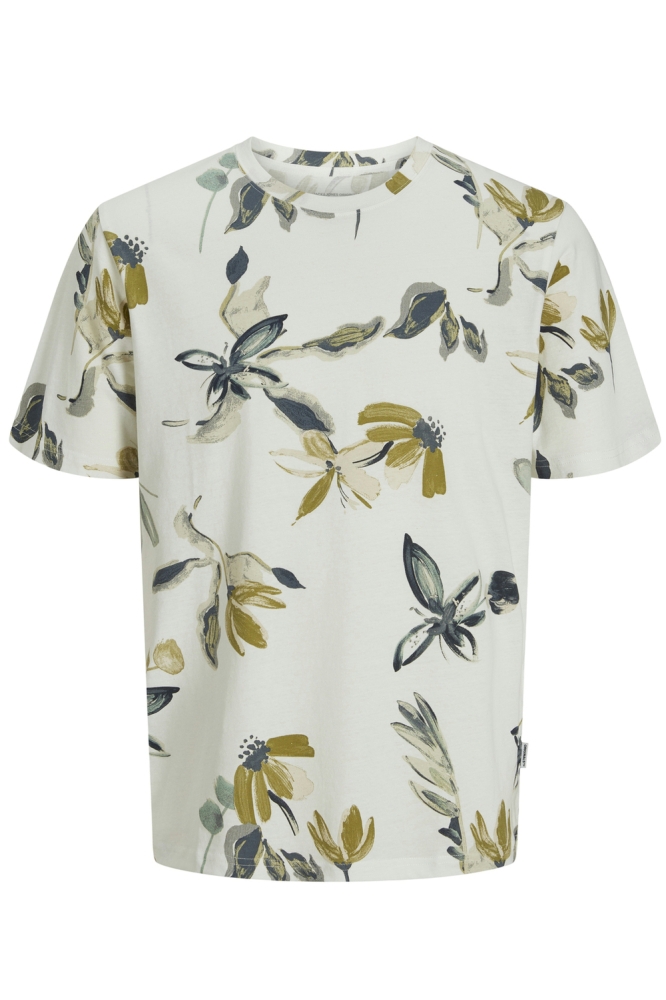 JORVARENNA AOP TEE SS CREW NECK 12273642 CLOUD DANCER/AOP